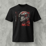 Koszulka Czarna Cyberpunk T-shirt XS-5XL Sci-Fi