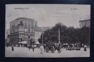 GORZOW WLKP. / Landsberg Markt / Tramwaj 1921r.