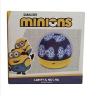 MINIONS LAMPKA NOCNA PROJEKTOR LED DZIECIĘCA ŻÓŁTA MINIONKI