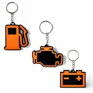 Brelok Zestaw Do Kluczy Samochodowych Check Engine Rezerwa Akumulator