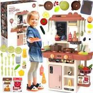 Kuchnia Zabawkowa Dla Dzieci Interaktywna Zestaw 42 Szt Garnki Owoce