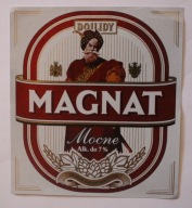 ETYKIETA - BROWAR DOJLIDY BIAŁYSTOK - MAGNAT Mocne