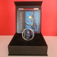 !!! NISKI NAKŁAD !!! Moneta 5$ IRON MAIDEN Fear of the Dark