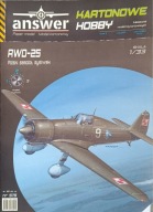 Answer 2/2023 samolot RWD-25