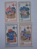 Bułgaria - lotnicze - miasta - Mi. 2254-57 **