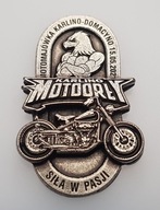 Znaczek, odznaka, blacha zlotowa, motocyklowa No.2275