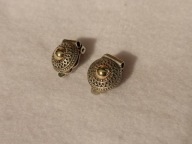 Eleganckie klipsy ze srebra pr. 925