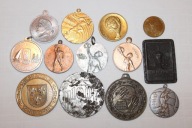 Medale sportowe różne 12 szt 5 dukatów Lewandowski