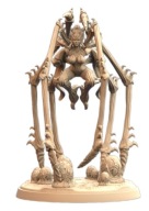 Nightmare Stalker Cthulhu Kobieta Pająk Pinup Fantasy D RPG D&D Druk 3D