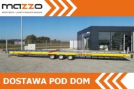 Przyczepa Laweta TA-NO TRIO DOSTAWA 850x210cm DMC 3,5t NA 2 AUTA PREMIUM