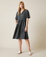 Jigsaw Linen T-shirt Dress 44/46