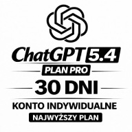 CHATGPT NAJNOWSZA WERSJA 5.5 PRO - 30 DNI PRYWATNE KONTO | CHAT GPT PRO AI