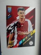 Karta panini autograf Ajax Benjamin Tahirović Fifa 365 2024