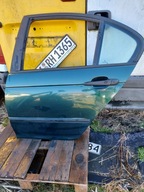 BMW E46 DRZWI SEDAN DRZWI TYŁ TYLNE LEWE ZIELONY METALIK