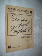 ANGIELSKI W RADIU - GET IT RIGHT - ZESZ.5