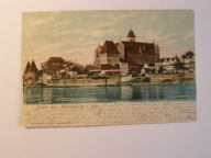 Malbork k/ Gdańska zamek Stare Miasto 1905