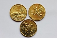 Zestaw monet 2 zł GN z lat 2000 - 2002 - 3 szt