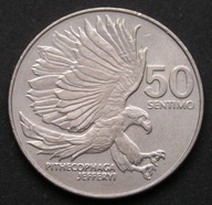 Filipiny 50 sentimo 1983 - Orzeł / del Pilar