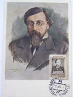 ZSRR - Czernyszwskij pisarz Mi.1668 karta maximum