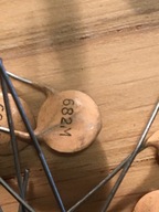 4x Kondensator ceramiczny 6,8 nF, M