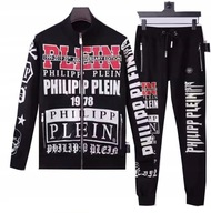 Dres Philip Plein Czarny Napisy Rozmiar 3XL