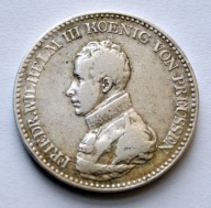 Niemcy, Prusy. Fryderyk Wilhelm III. Talar 1818 A, Stan ~2