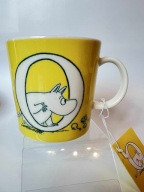 Kubek porcelana Muminki ABC literka O Muminek Arabia Finland 400ml Nowy!