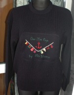 +NOWY włoski SWETER męski r S/M