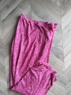 Spodnie damskie piżamowe 4XL piżama dzianina regulowany-pas106