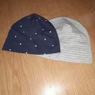 2 cienkie czapeczki H&M r.86/92 - 34. Finał WOŚP