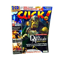 CZASOPISMO CLICK! NR 11 / 2006 06 + 2x PLAKAT GOTHIC 3 CAESAR IV NIGHTFALL