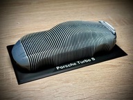 Porsche 911 Turbo S figurka - rzeźba warstwowa