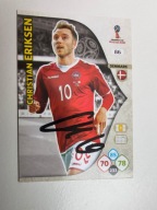 Karta panini autograf Dania Christian Eriksen 2018 World Cup Russia
