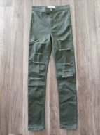 Spodnie rurki JENNYFER dziury 146