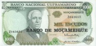 Mozambik - 1000 Escudos - 1976 - P119 - St.1