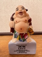 Figurka porcelanowa Budda Lung Hing Eindhoven – pamiątka vintage
