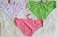 3x MAJTKI MAJTECZKI W SERCA FIGI DAMSKIE 3-PAK heart serduszka vintage
