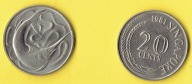 Singapur 20 Cents 1981 r.