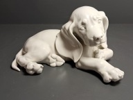 Figurka Allach – Jamnik Siedzący – Model 1 – Th. Kärner