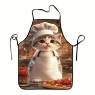 Fartuch kuchenny fartuszek koty uroczy kolorowy anime modny kotek