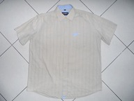 JASMAN LEN BEŻOWA LNIANA KOSZULA r L 40 41