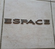 Znaczek napis klapy tył Renault Espace IV ORYGINAŁ