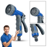 PISTOLET DO WODY OGRODOWY BEST 8W1 ZRASZACZ REGULACJA 3/4" NOWY