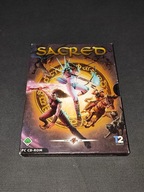 SACRED NIEMIECKA EDYCJA KOLEKCJONERSKA 2xCD MAPA/PLAKAT DE PC
