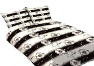 pościel z flaneli 160x220 + 2x70x80 guzik F 31 albinka