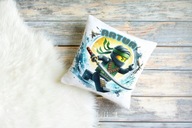 Poduszka prezent, z imieniem Lego Ninjago