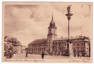 Warszawa Zamek Królewski lata 30 Typy Warszawskie 1000A