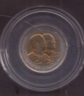 Tajlandia - 10 Baht 2002 rok - Szpital Vajira - Y#384 mennicza kapsel