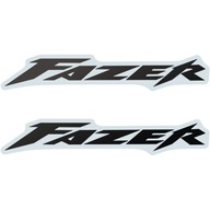 2x Znaczek Naklejka Znak Logo FAZER dla YAMAHA FZS 600 2002 2003