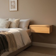 SZAFKA NOCNA Z DREWNA DĘBOWEGO